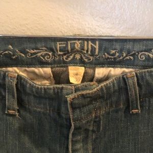 Edun Medium Wash Flare Jeans